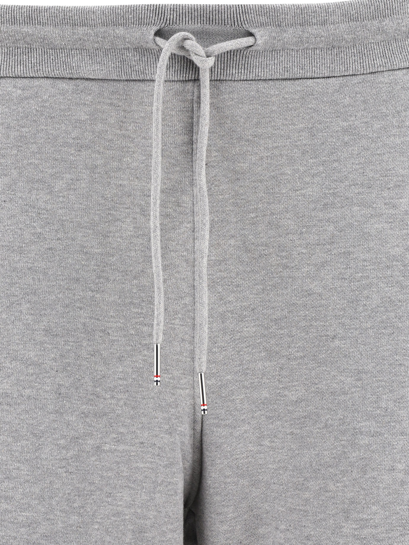 THOM BROWNE Grey 4-bar joggers